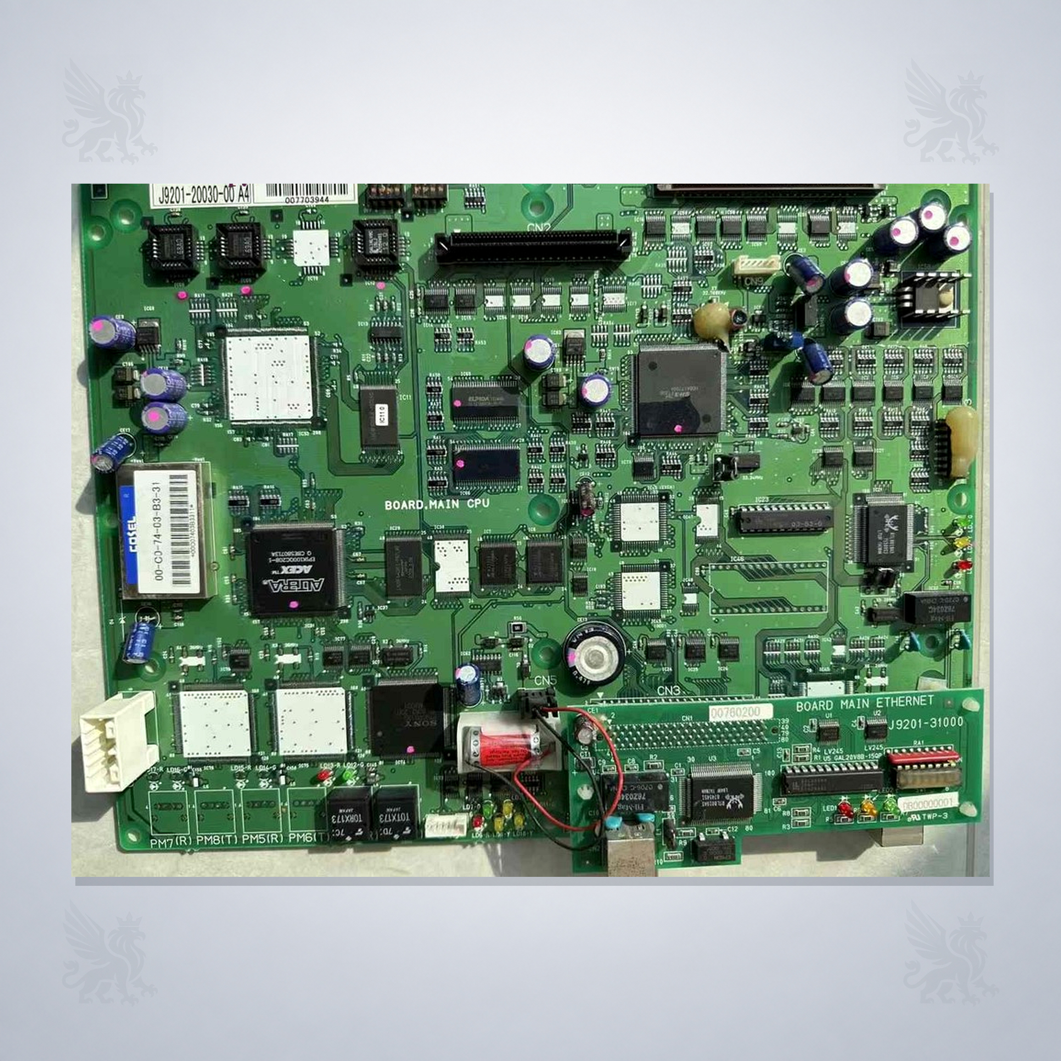 برد Main CPU مدل A4 ماشین بافندگی Toyota با کد J9201-20030-00 A4